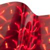 Līmplēve, holografiskā Lens Red Vinyl, 0.61m