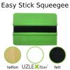 EASY STICK rakelis SOFT GREEN 4" (zaļš,mīksts)