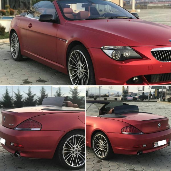 Auto līmplēve K75506 Matt Iced Red Titanium AR, 1.52m - Image 3