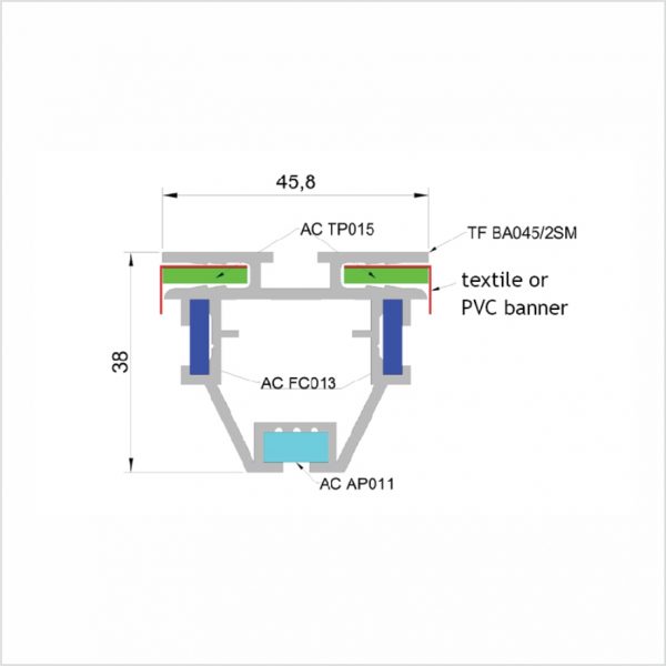 Profils TexFrame 45