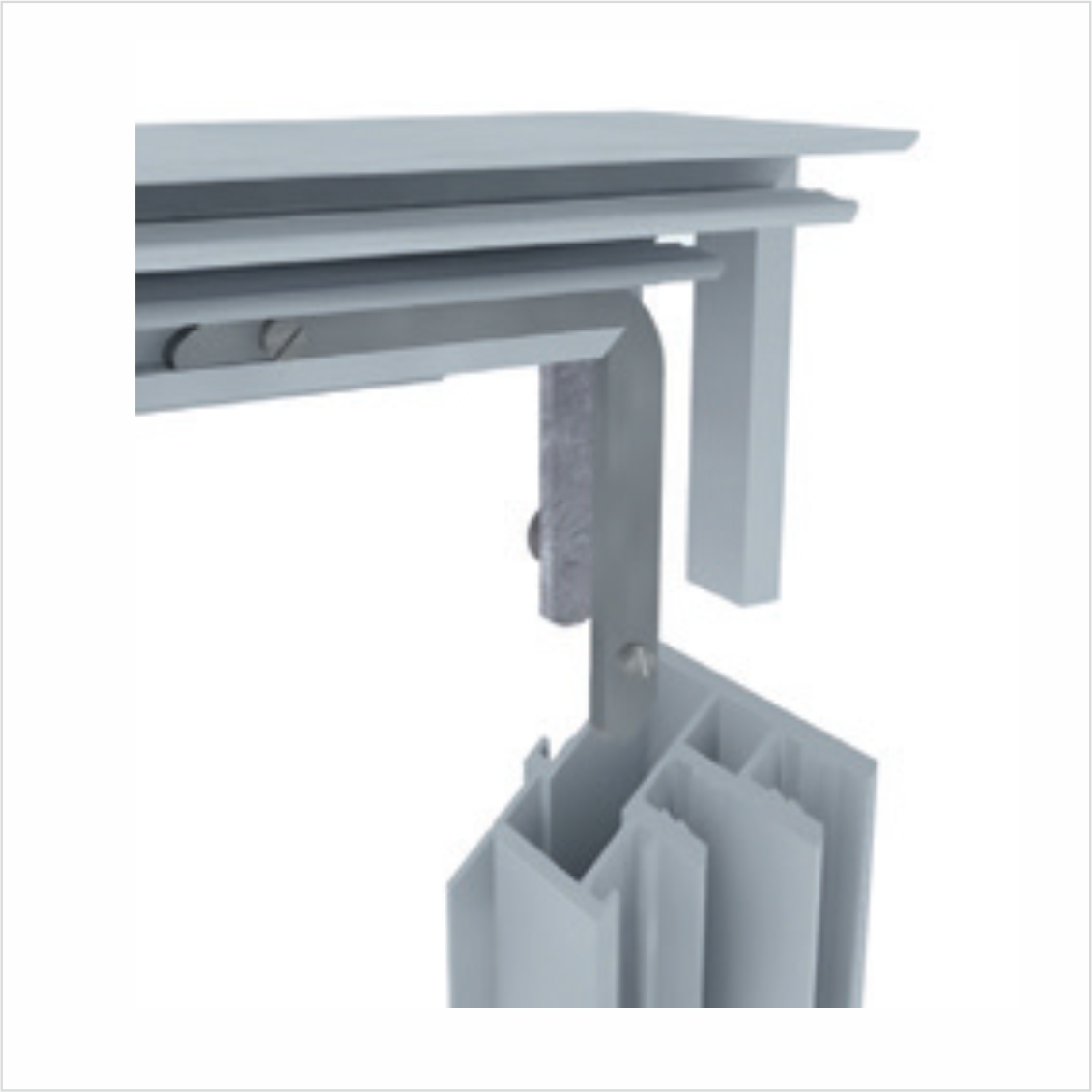 Tekstila rāmis 50mm, 1000x2000mm - Image 2