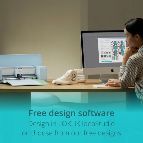 LOKLiK iCraft™ Ploteris- Daisy White - Image 3